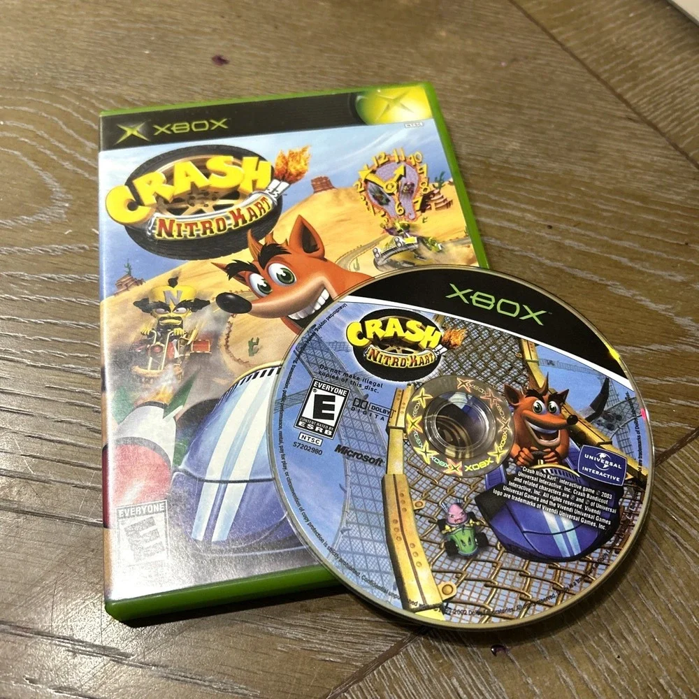 Crash Nitro Kart (Microsoft Xbox, 2003) Tested